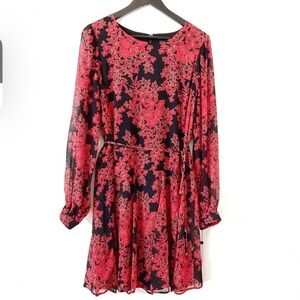 Tommy Hilfiger red/black dress